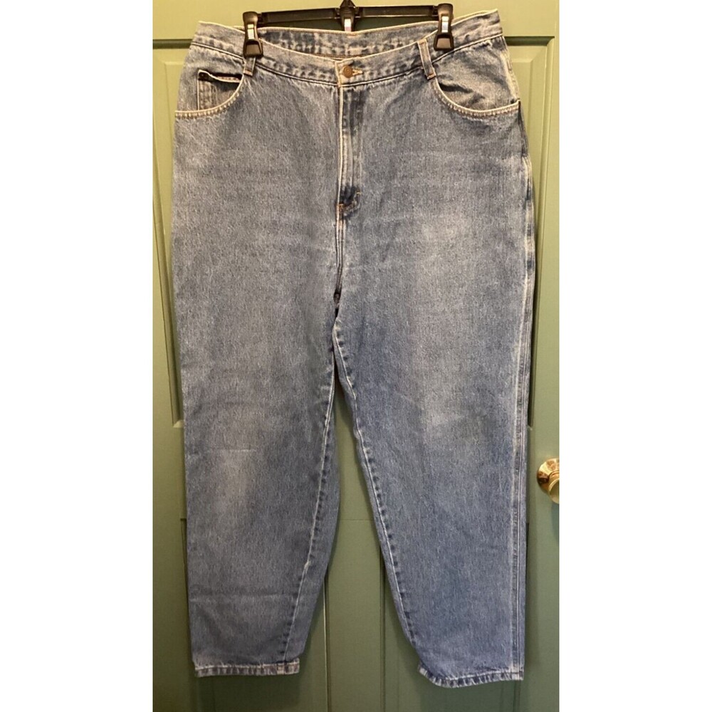 Vintage Y2K Gitano Men's Blue High Rise Size 33 X 30" Denim Jeans PLEASE READ
